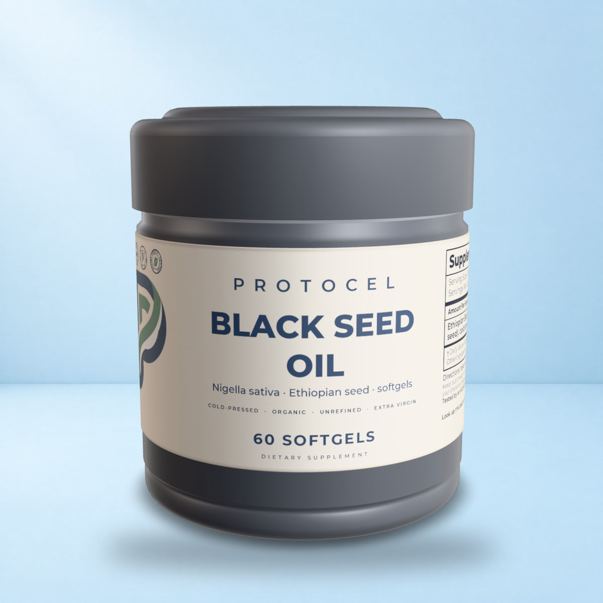 PROTOCEL Black Seed Oil softgels, 60 count