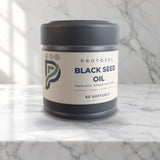 PROTOCEL Black Seed Oil jar on marble
